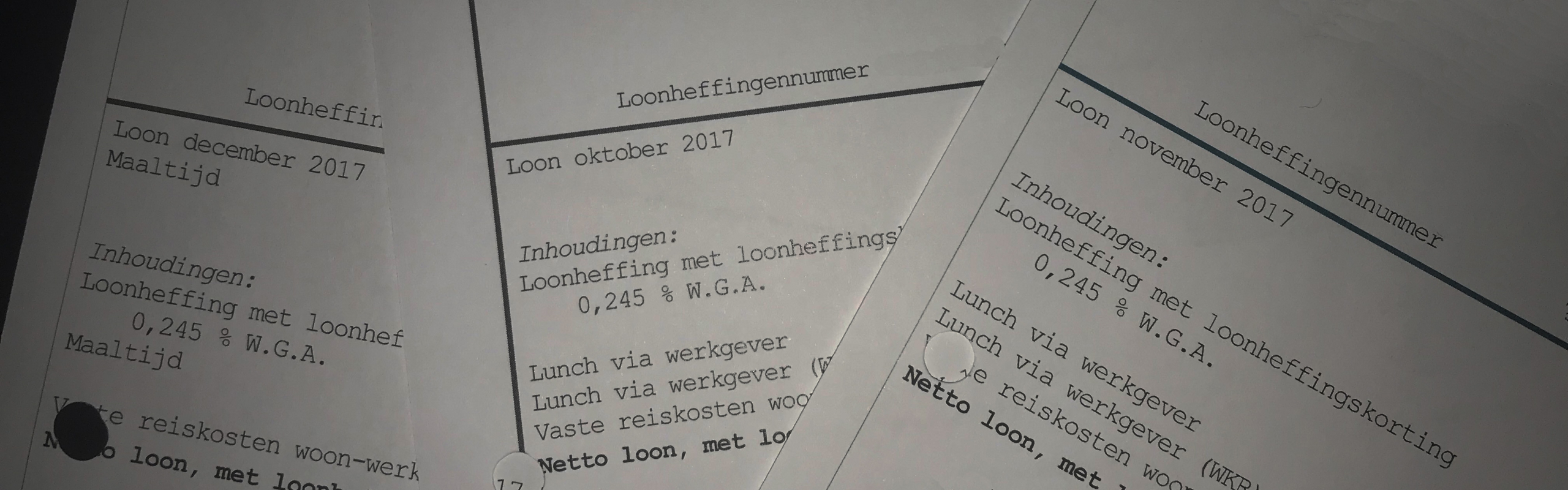 toeslagen en vaststellen van de transitievergoeding
